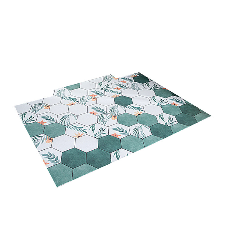 Red Sun Carpet, leather carpet, door mat for home use, waterproof and washable, pvc anti-slip floor mat for entrance doors Application Scenario
