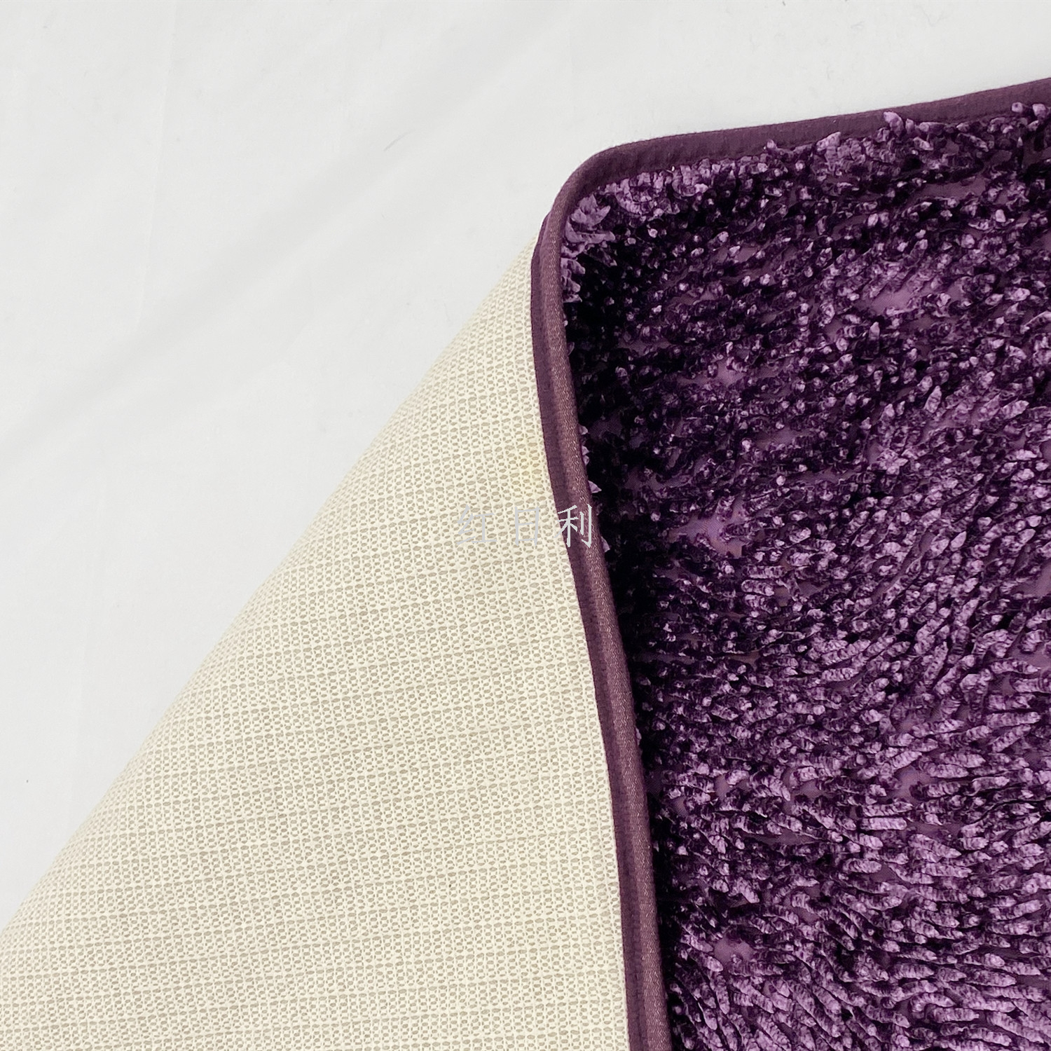 Red Sun Carpet, bright silk carpet, anti-slip door mat, bathroom door mat, kitchen door mat pic 1