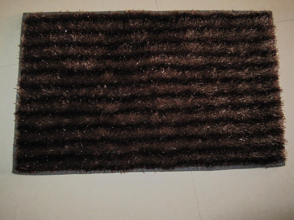 Striped 1200D blanket, room door mat, bathroom door mat, kitchen door mat