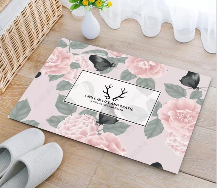 European-style fashionable entrance door MATS, bedroom door MATS, kitchen floor MATS, bathroom absorbent floor MATS, anti-slip MATS, and toilet oil-proof MATS pic 20