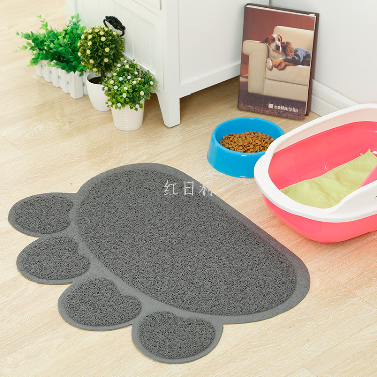 Brushed bathroom entrance door mat, spray-brushed dust removal entrance anti-slip mat, floor mat