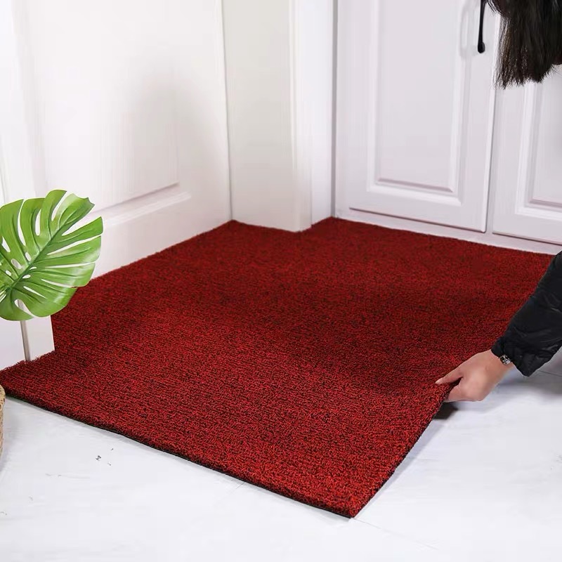 Thickened, cut-able silk ring floor MATS, plastic car floor MATS, home door MATS, anti-slip MATS, PVC carpets Specification image