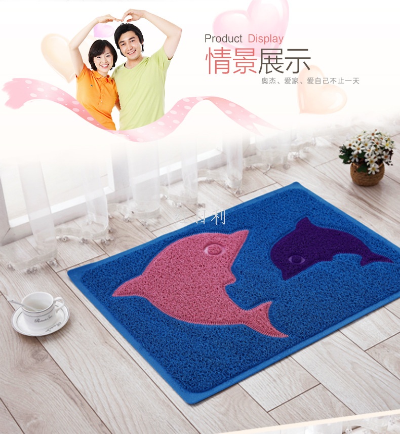 Threaded ring door and staircase mat, waterproof, anti-slip and moisture-proof. pic 1