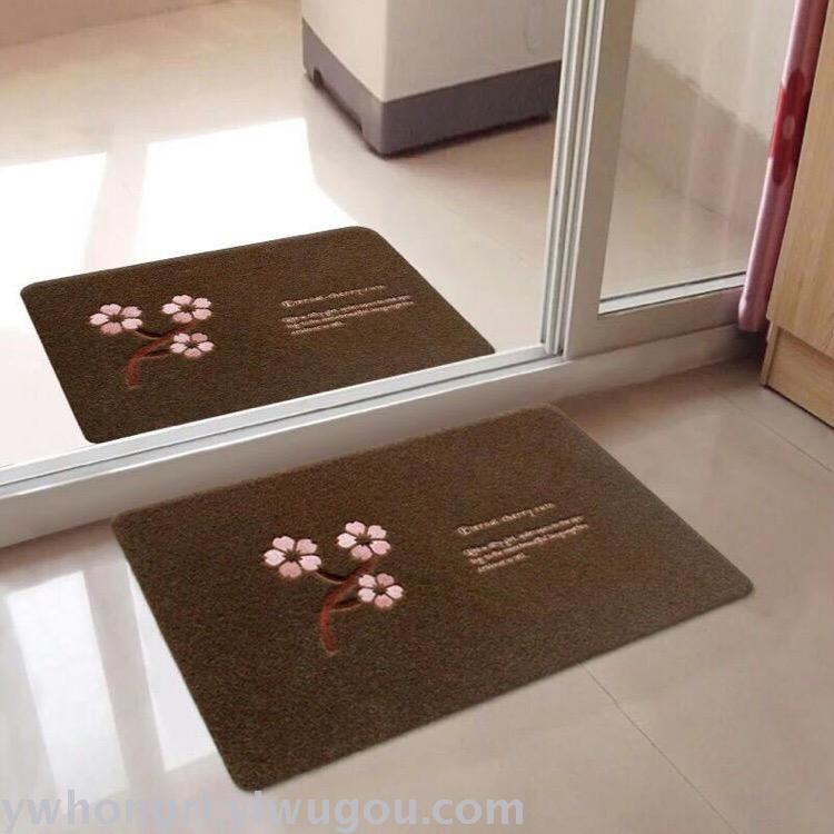 The doormat for the entrance, the anti-slip mat for the bathroom door, and the floor mat