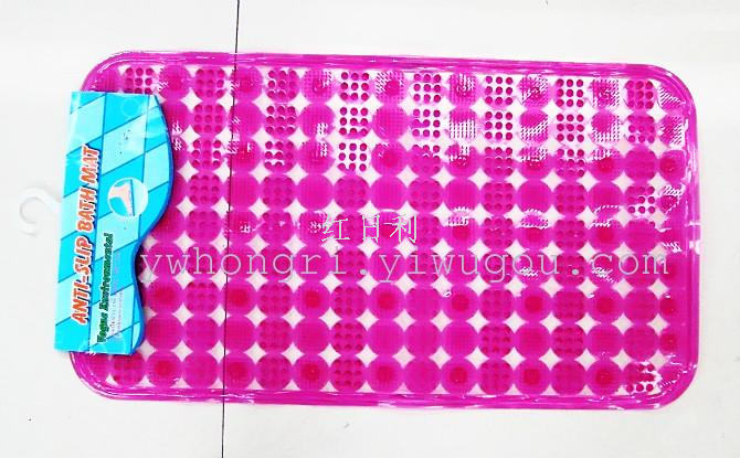 Red Sun Carpet Bathroom Anti-slip Mat 7642 Three-dimensional Stone Bathroom Mat Foot Mat pic 3
