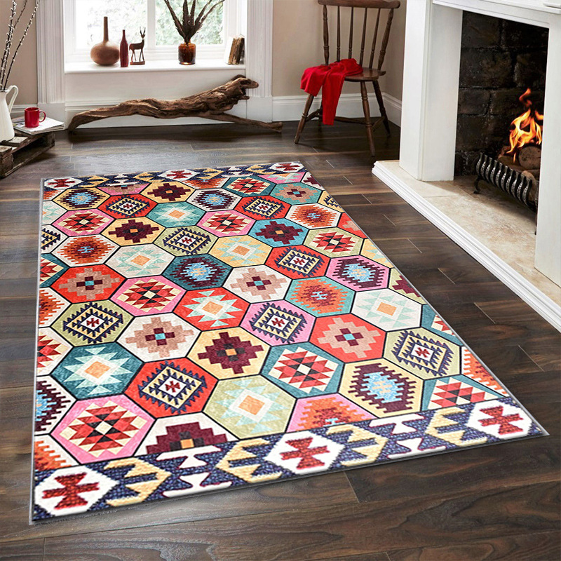 Living room carpet, homestay hotel decoration carpet, anti-slip mat, door mat Specification image