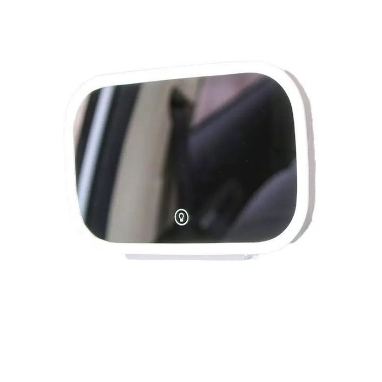 Sun visors, makeup mirrors, additional dressing mirrors, front passenger light shields, LED lights, for car interiors Item Picture