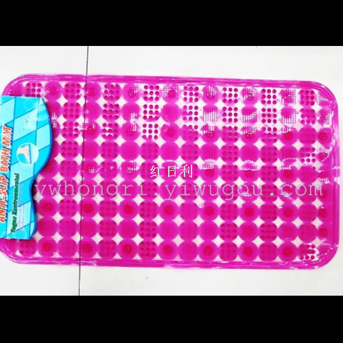 Red Sun Carpet Bathroom Anti-slip Mat 7642 Three-dimensional Stone Bathroom Mat Foot Mat Specification image