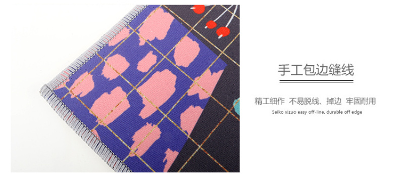 European-style fashionable entrance door MATS, bedroom door MATS, kitchen floor MATS, bathroom absorbent floor MATS, anti-slip MATS, and toilet oil-proof MATS pic 8