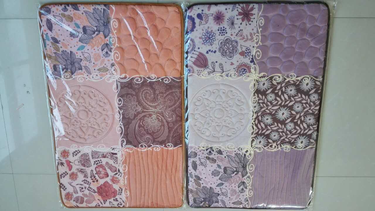 Direct sales from the manufacturer of three-piece stone printed floor MATS with anti-slip, waterproof and multi-functional features Specification image
