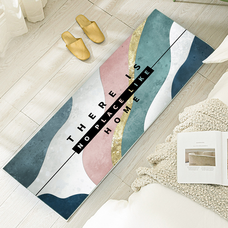 红日地毯印花厨房地垫地毯吸油吸水防滑垫门口垫