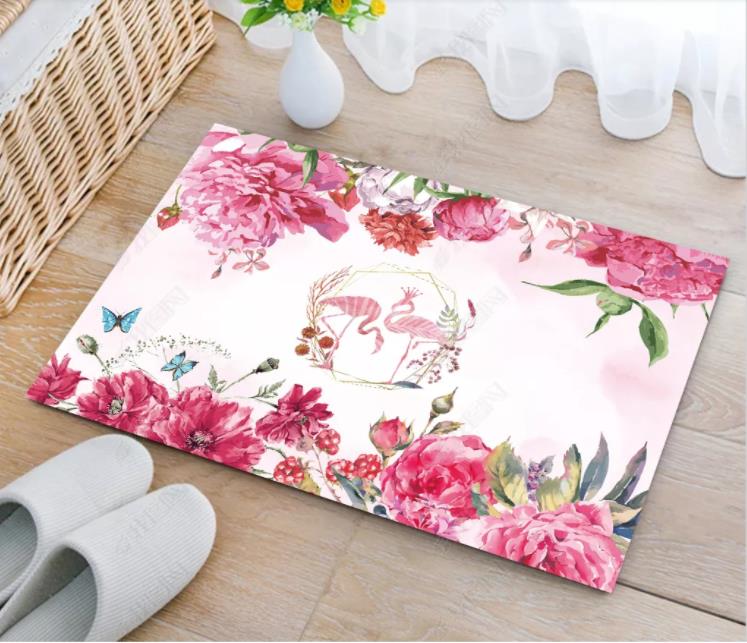 European-style fashionable entrance door MATS, bedroom door MATS, kitchen floor MATS, bathroom absorbent floor MATS, anti-slip MATS, and toilet oil-proof MATS pic 21