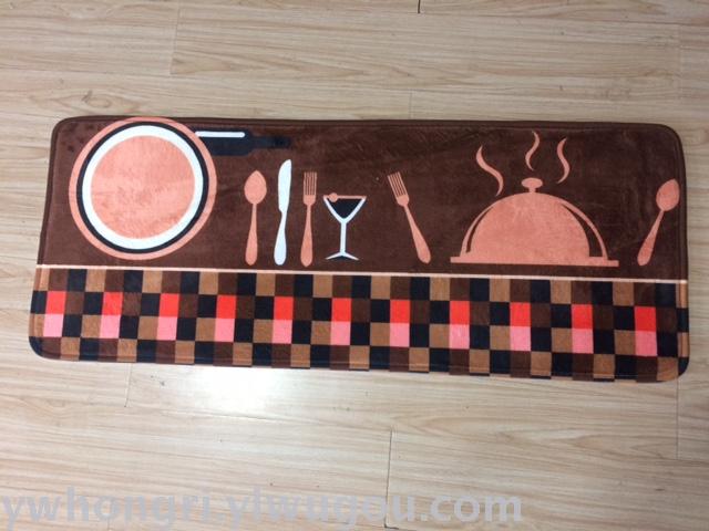 Kitchen MATS, anti-slip MATS, waterproof and sand-resistant, of good quality. Bathroom and bedroom anti-slip MATS Specification image