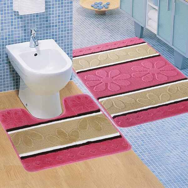 卫生间马桶两件套丙纶地垫浴室地垫两件套详情8