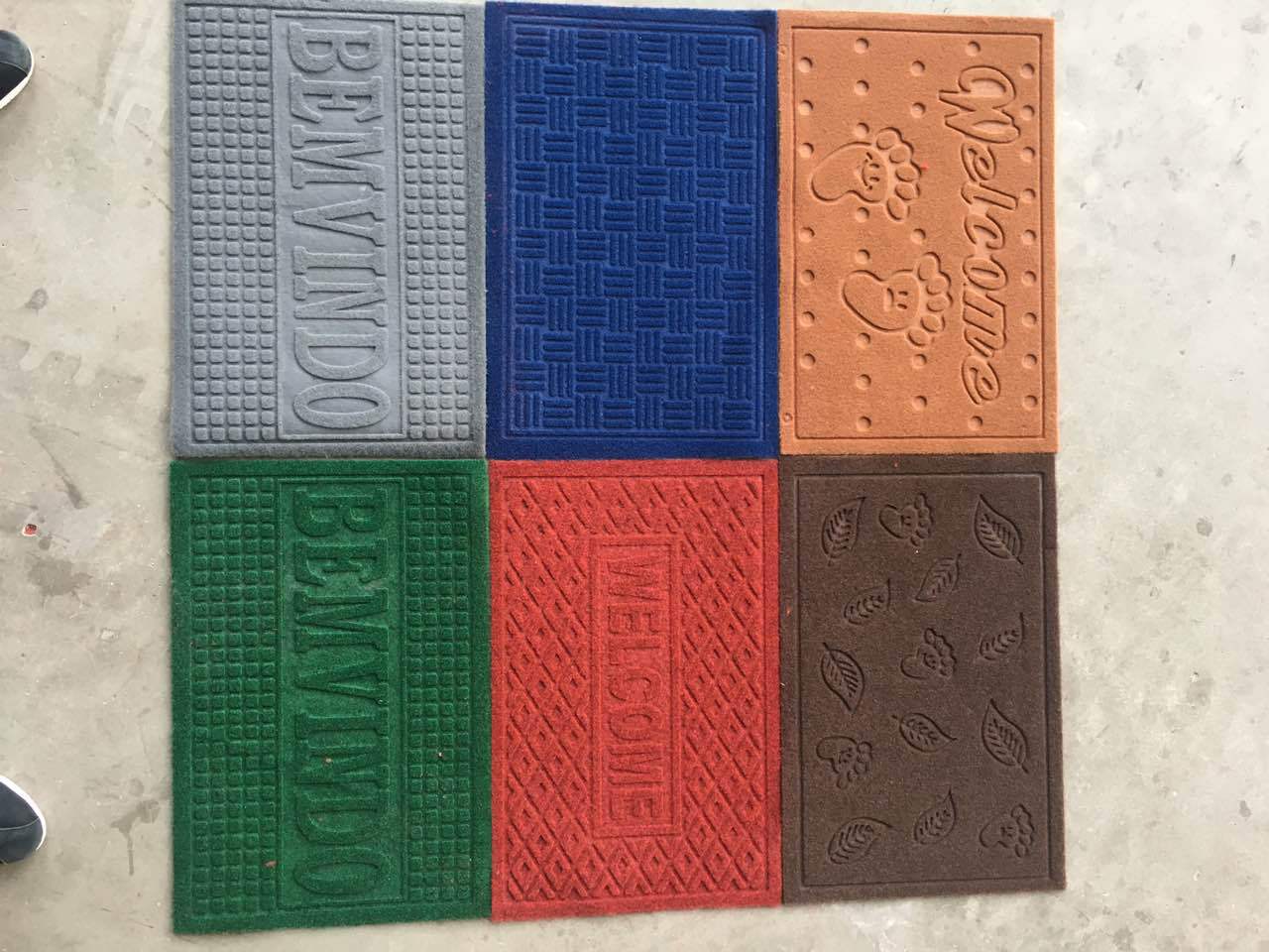 Cheap Spanish-language textured and embossed doormat, best-selling floor mat and anti-slip mat pic 6