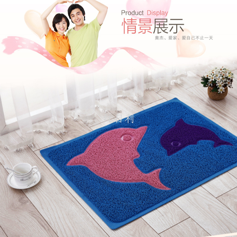 Threaded ring door and staircase mat, waterproof, anti-slip and moisture-proof. Specification image