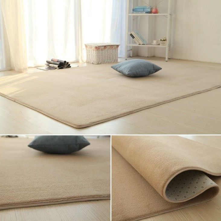The bedroom is covered with a large area of carpet, which is dirt-resistant for the girl. The living room is fully covered with room carpets and tatami floor MATS. The girl sleeps on the floor Specification image
