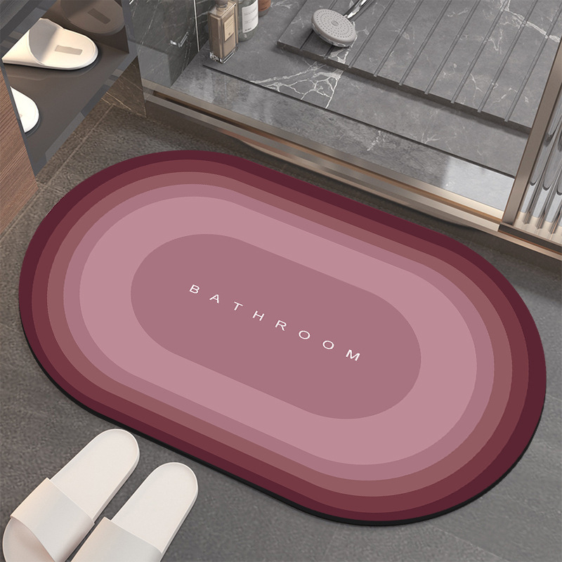 Wholesale of household diatom mud floor MATS, kitchen and bathroom absorbent floor MATS, bathroom soft MATS and absorbent MATS from manufacturers
