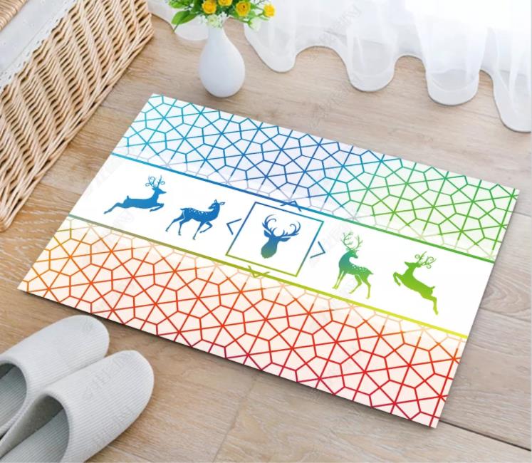 European-style fashionable entrance door MATS, bedroom door MATS, kitchen floor MATS, bathroom absorbent floor MATS, anti-slip MATS, and toilet oil-proof MATS pic 22