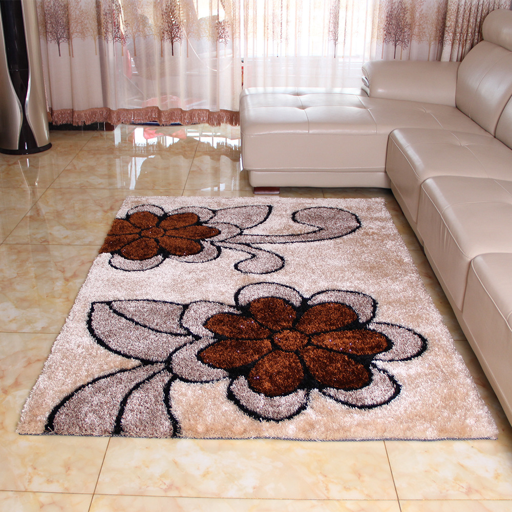 Hongri Carpet offers direct sales of Korean silk patterned carpets, polyester carpets, finished living room carpets, and Korean silk carpets
