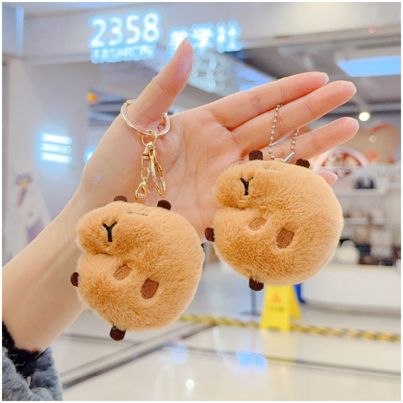 Zizi Zizi Kabiba plush toy pendant, cute cartoon doll pendant, water guinea pig pendant chain keychain pic 4