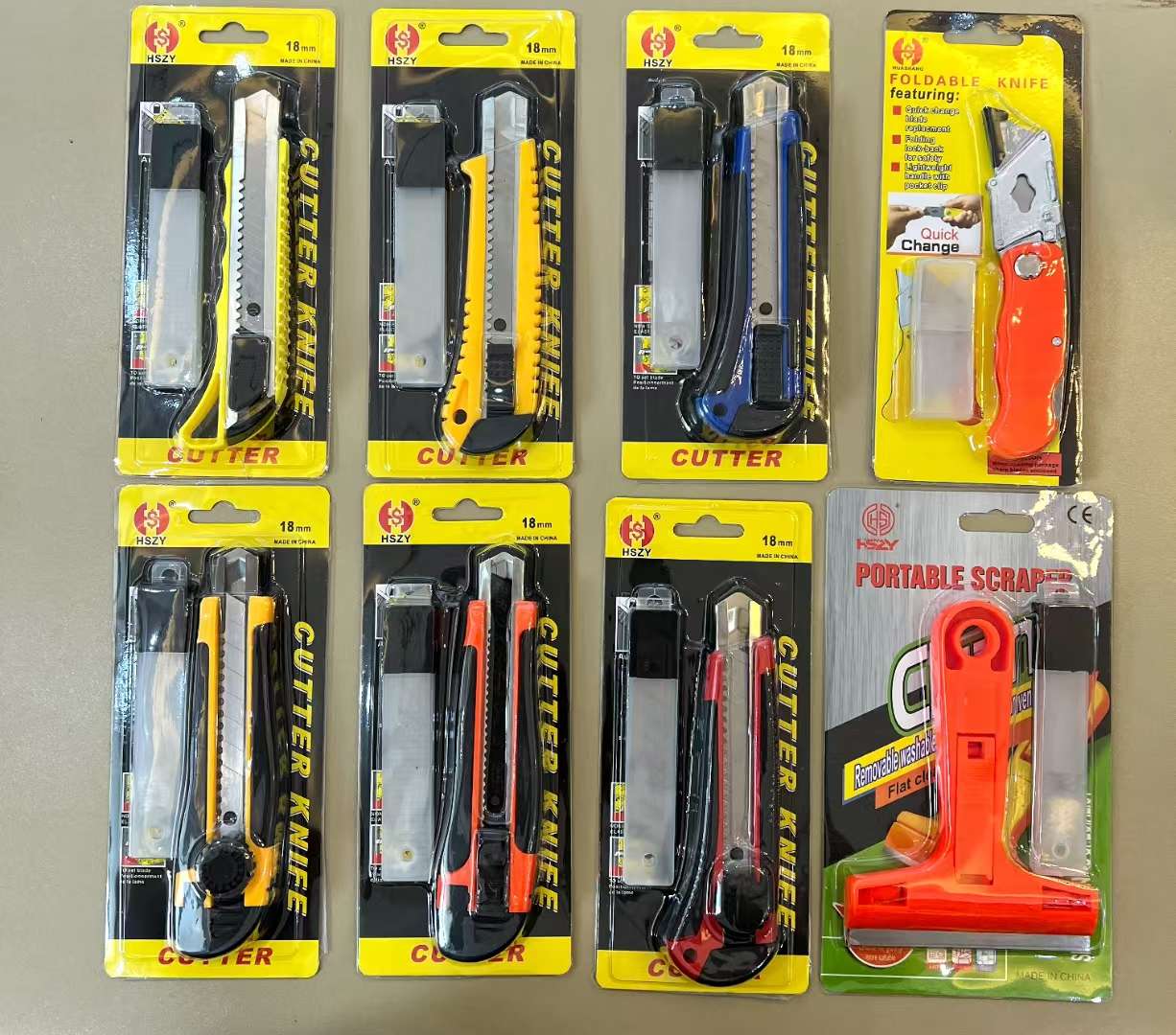 本店有爆款大号批发美工刀，壁纸裁纸刀，专门用来拆快递小刀。详情2