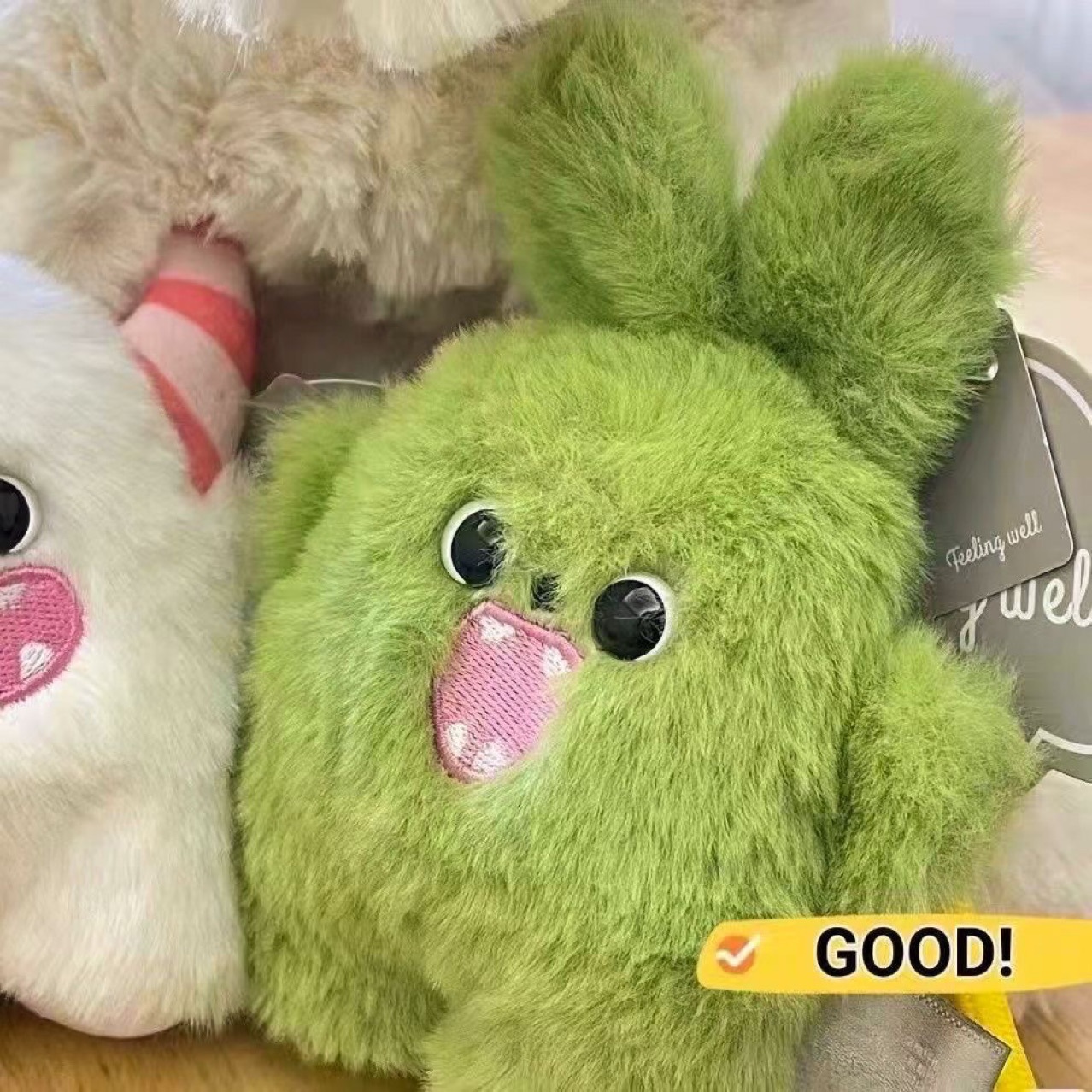 The same style of Xiaohongshu creative plush toy, cute mouse pendant, bag, figurine, accessory and claw doll pic 4