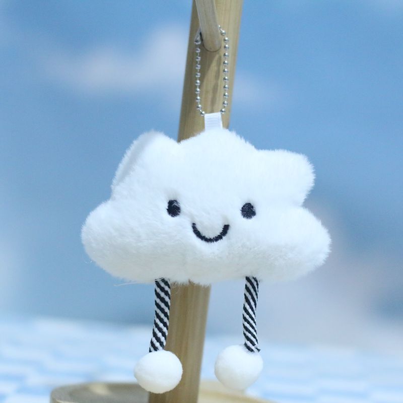 Creative, cute and adorable cloud-shaped small pendants, plush toys, dolls, bags, hanging ornaments, keychains, stuffed dolls, cross-border dolls Specification image