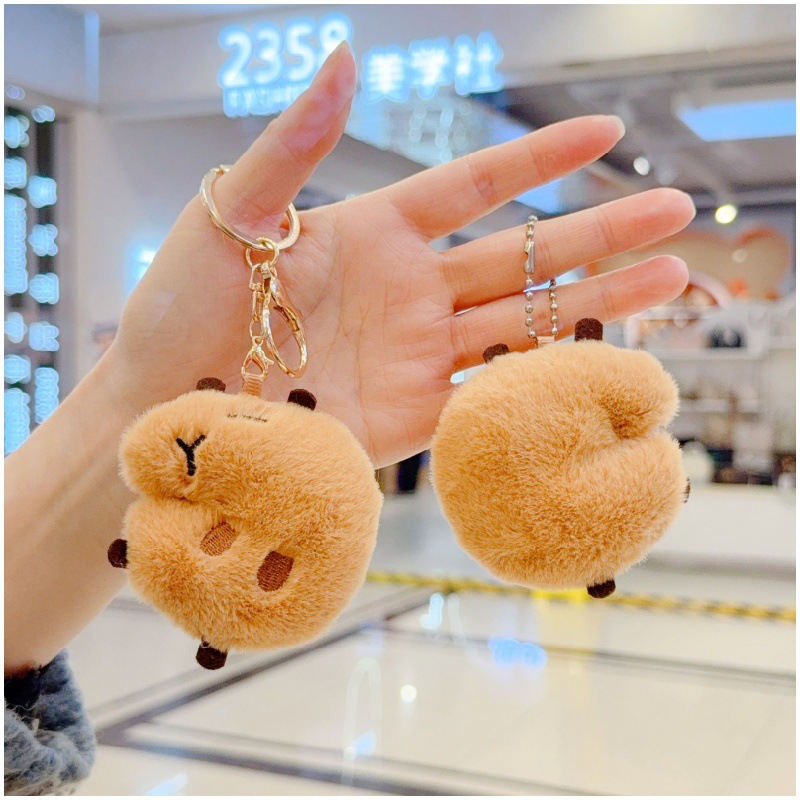 Zizi Zizi Kabiba plush toy pendant, cute cartoon doll pendant, water guinea pig pendant chain keychain pic 7