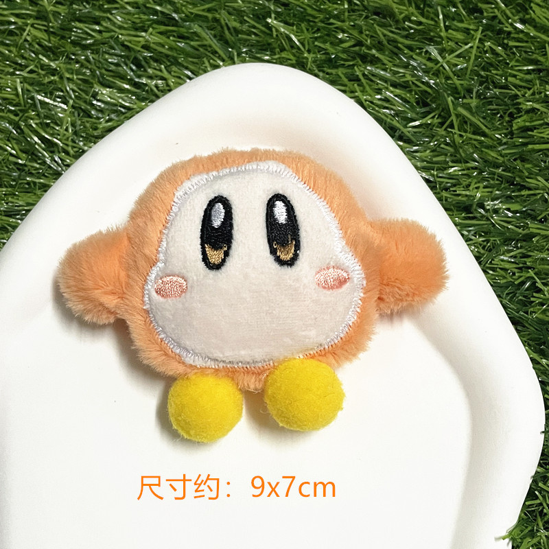 卡通毛绒卡比公仔玩偶胸针围兜狗狗学生书包装饰围巾衣服辅料