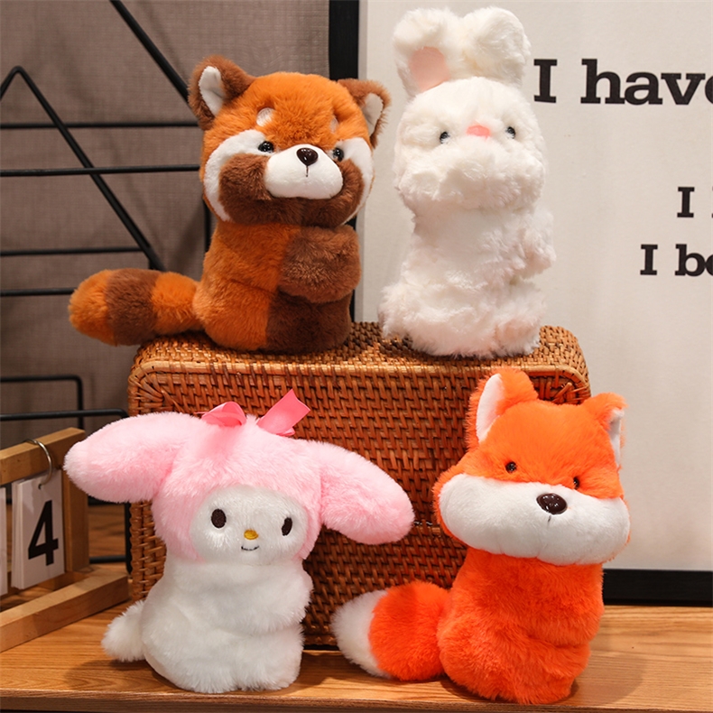 可爱小熊猫公仔啪啪圈浣熊手环毛绒玩具拍拍圈考拉手腕玩偶纪念品详情38