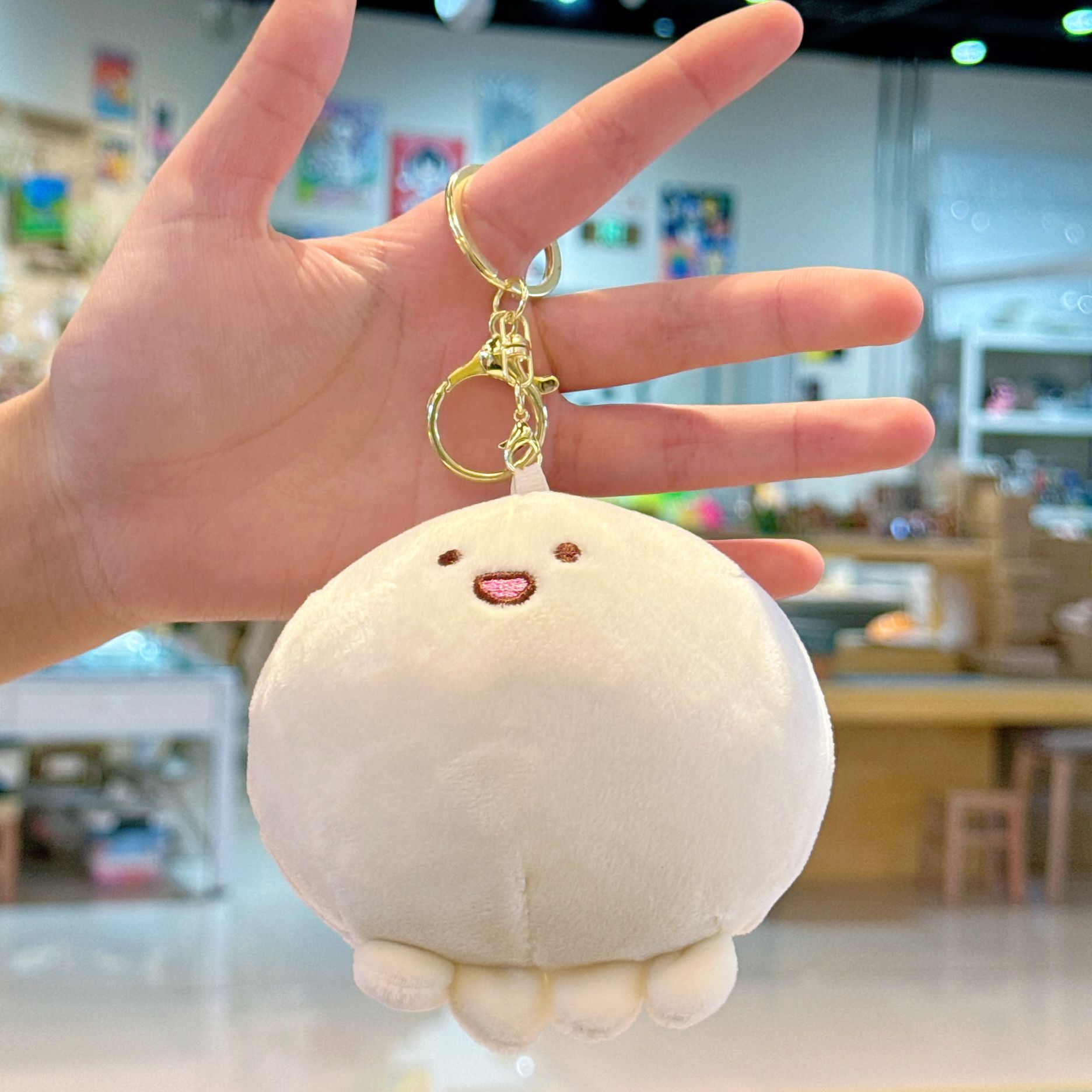 Cute octopus balls, plush keychains, girlish dolls, pendants, schoolbags, bag decorations, and claw machine dolls wholesale pic 5