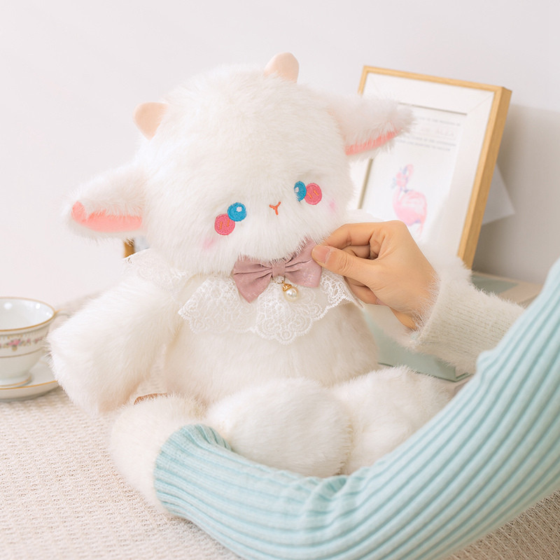 跑跑小熊三花猫可爱玩偶公仔动物仔仔摆件毛绒玩具娃娃女生日礼物详情25