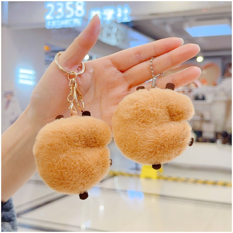 Zizi Zizi Kabiba plush toy pendant, cute cartoon doll pendant, water guinea pig pendant chain keychain pic 6