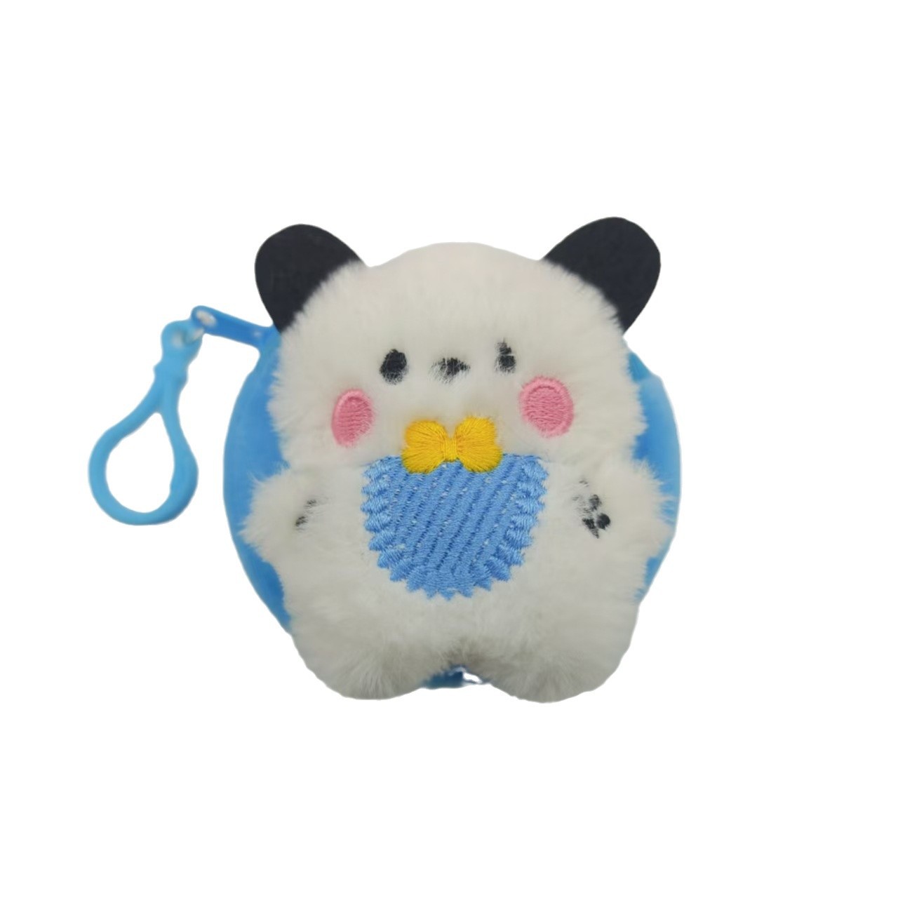 Customized cute Pacha dog coin purse, plush storage bag, mini portable key case, cartoon student schoolbag pendant Application Scenario