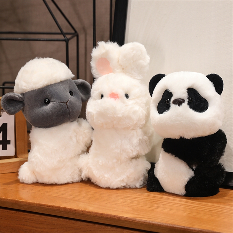可爱小熊猫公仔啪啪圈浣熊手环毛绒玩具拍拍圈考拉手腕玩偶纪念品详情27