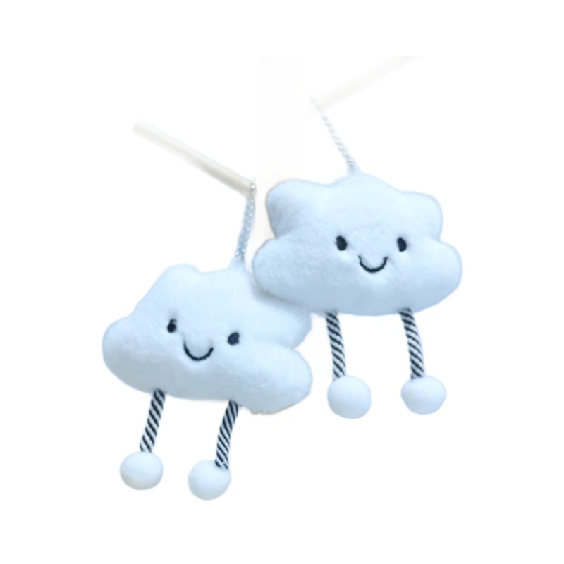 Creative, cute and adorable cloud-shaped small pendants, plush toys, dolls, bags, hanging ornaments, keychains, stuffed dolls, cross-border dolls Application Scenario