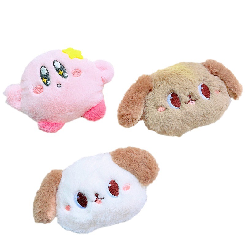Cartoon plush Kabi dolls, brooches, bibs, dogs, student schoolbags, decorations, scarves, clothes and accessories Application Scenario