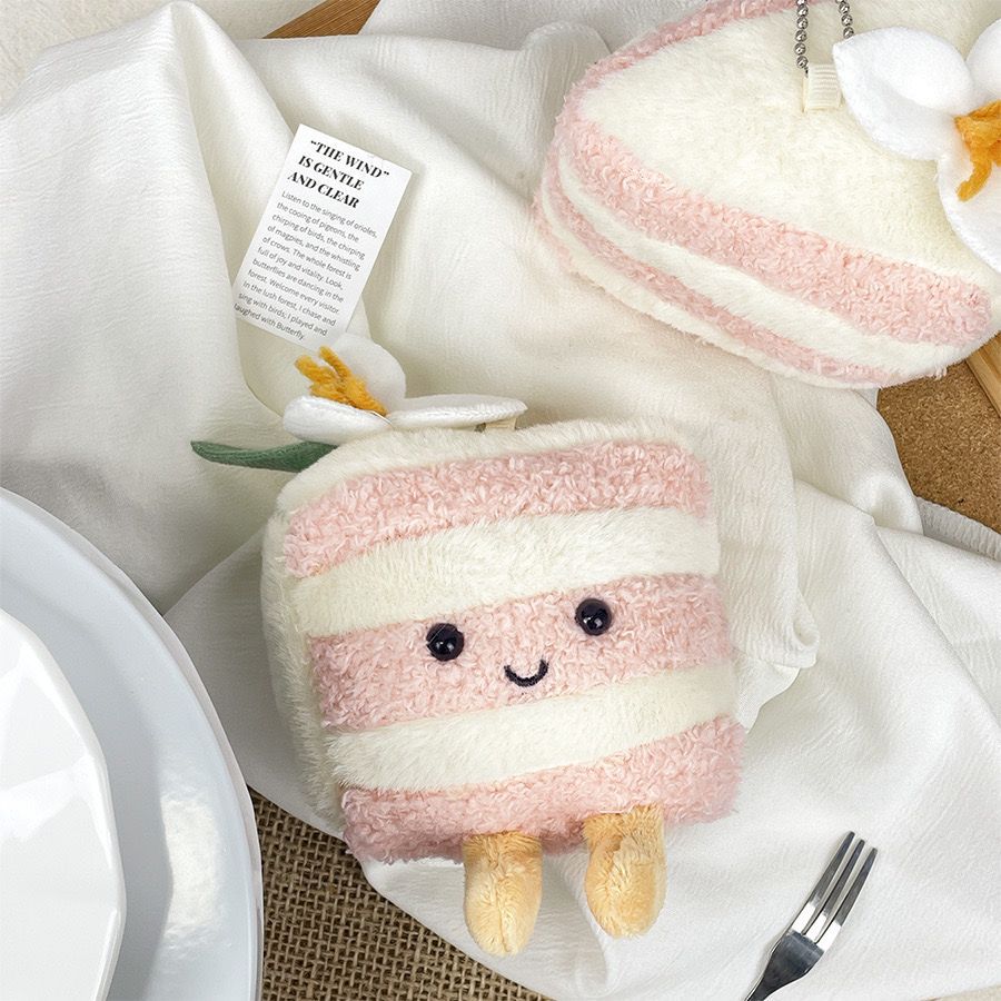 可爱仿真蛋糕毛绒玩具公仔挂件生日礼物趣味蛋糕玩偶娃娃批发抓机详情14