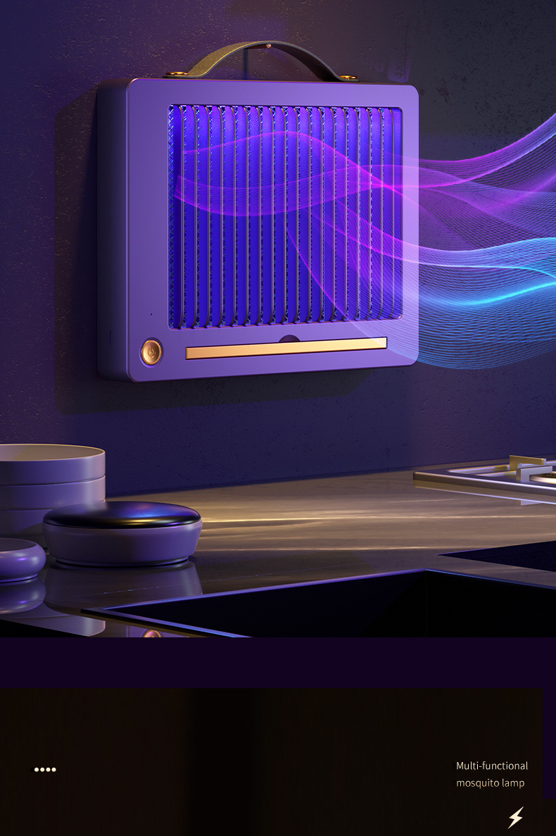 新款USB灭蚊灯家用电击式物理紫光诱蚊灯户外便携驱蚊灭蚊器厂家详情5
