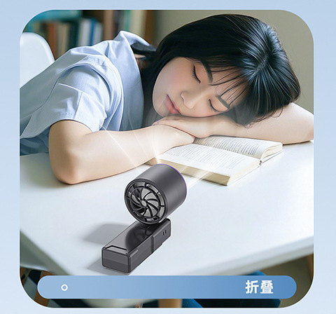 新款高速手持风扇户外桌面便携USB充电电风扇礼品批发数显长续航详情14