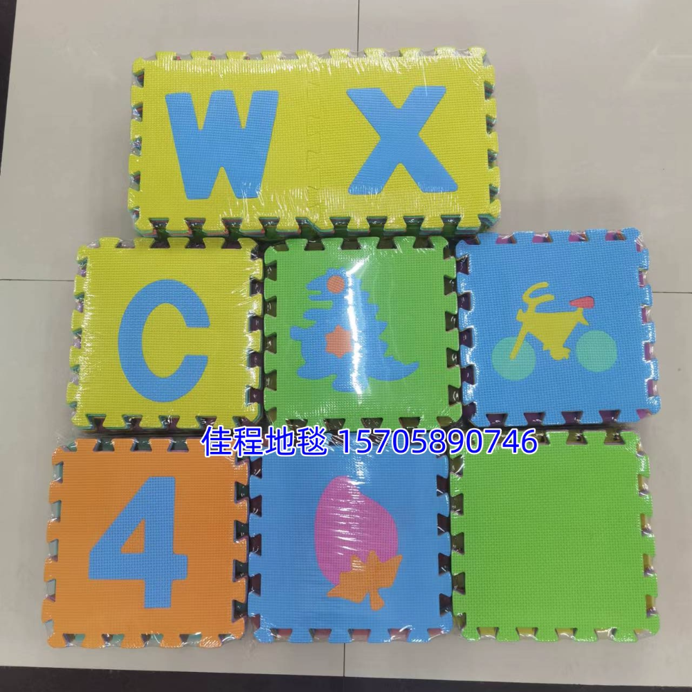 爬行垫/游戏垫实物图