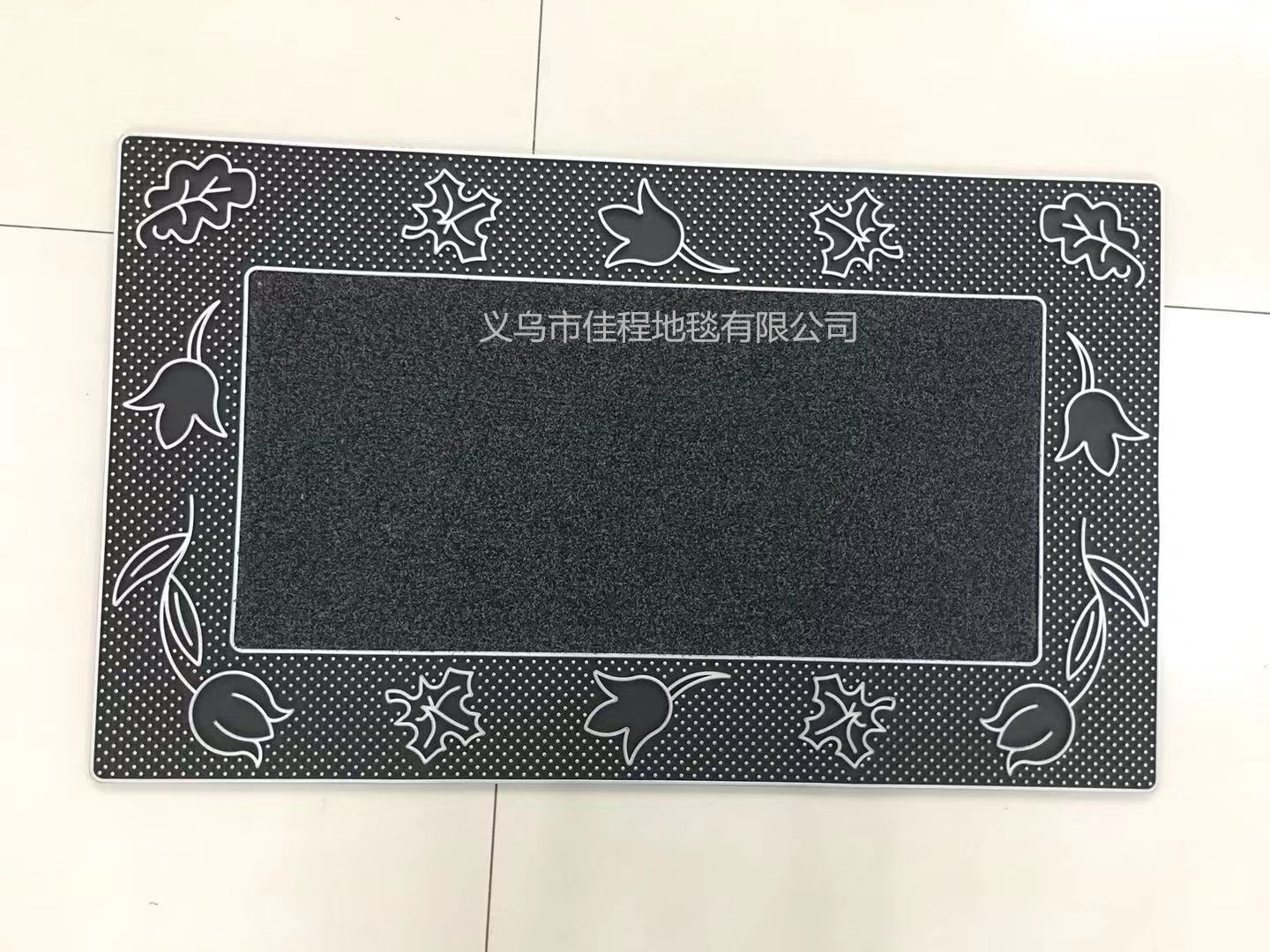 跨境 热卖草坪注塑垫门垫地垫进门脚垫草坪垫PVC门垫防滑地垫外贸跨境出口吊篮圆形地毯跨境ins圆形家居扎染渐变地毯 客厅