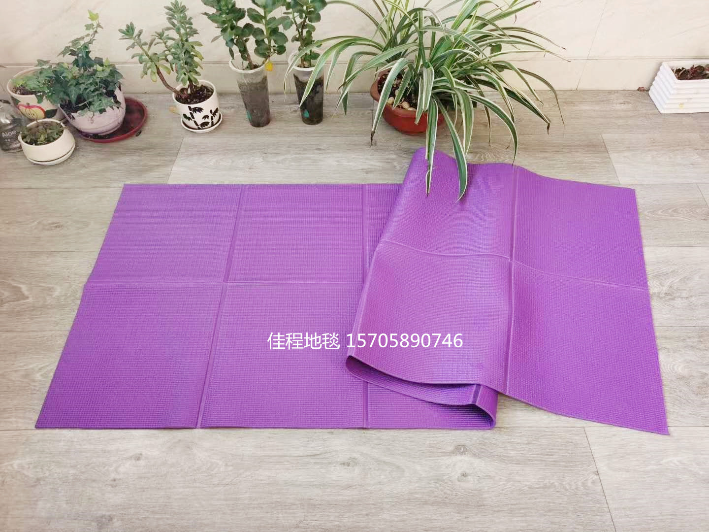 瑜伽垫/折叠瑜伽垫/打坐垫/运动服饰/瑜伽垫加厚细节图