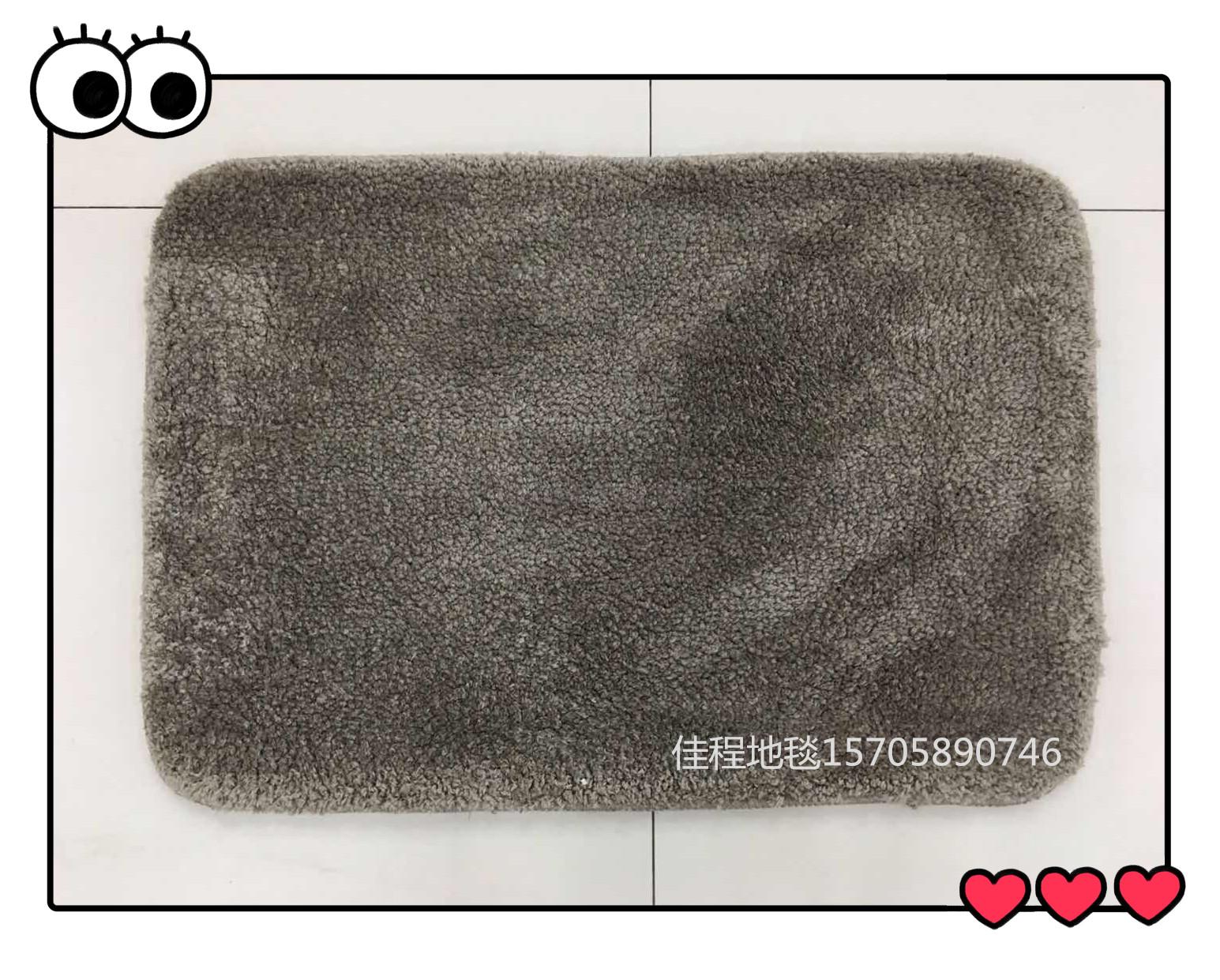 欧美出口新款绒绒垫吸水防滑脚垫室内垫防滑垫浴室门口脚垫绒地垫现代聚丙烯纤维羊毛奢华地毯家用厨房室内户外装饰地毯客厅大 
