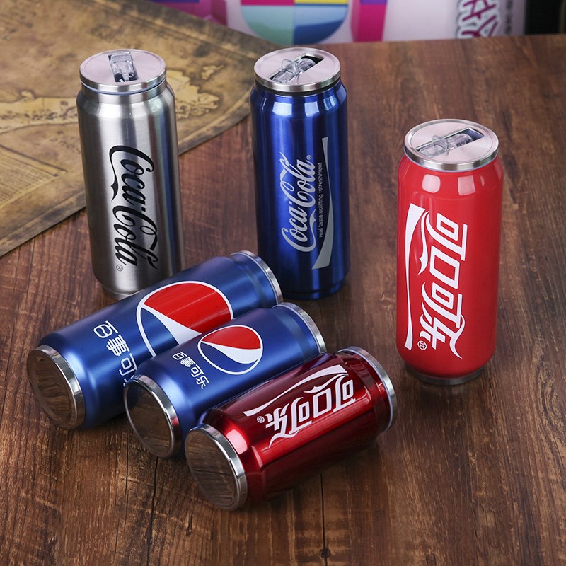 厂家批发不锈钢304保温杯印字logo可乐保温杯热销网红杯子礼品杯