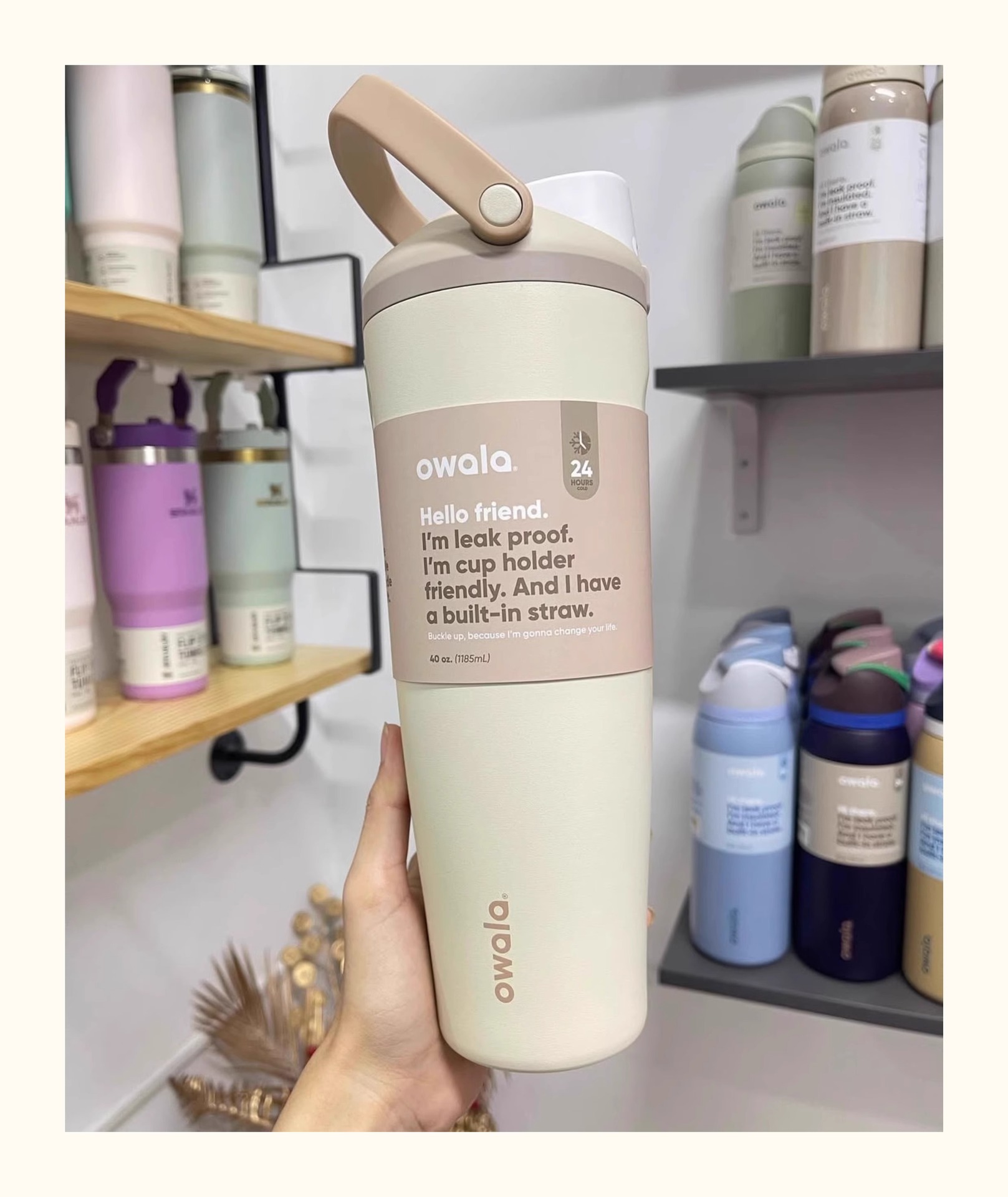 新款户外简约带手柄汽车杯便携大容量啤酒杯时尚纯色不锈钢保温杯详情14