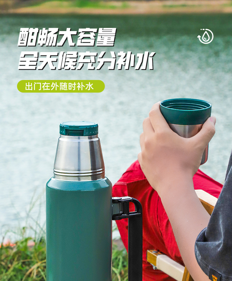 跨境304双层不锈钢保温杯大容量户外便携旅游行壶大号保温杯批发详情4