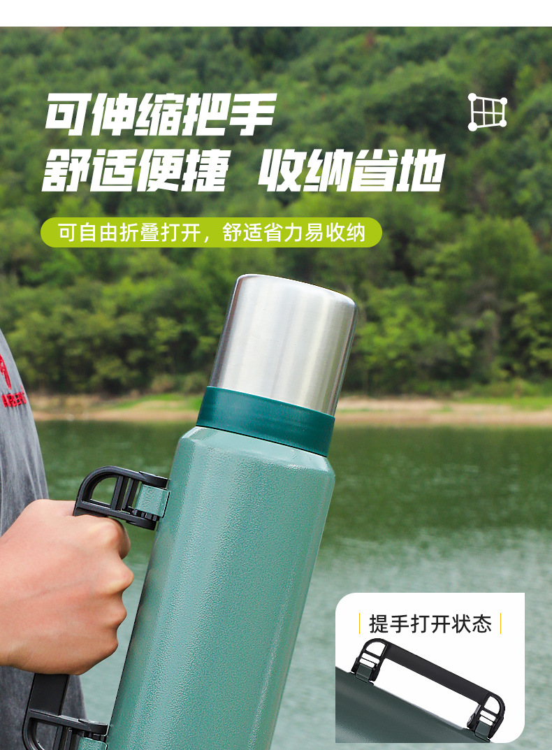 跨境304双层不锈钢保温杯大容量户外便携旅游行壶大号保温杯批发详情9