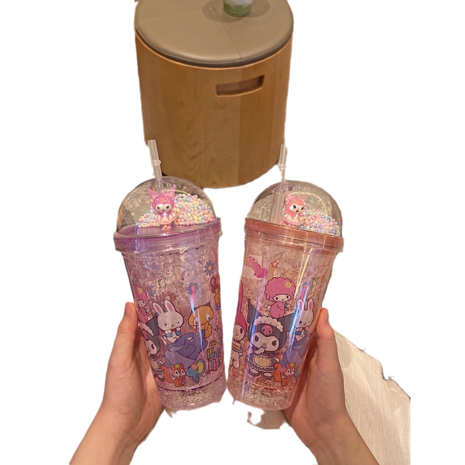 吸管杯实物图